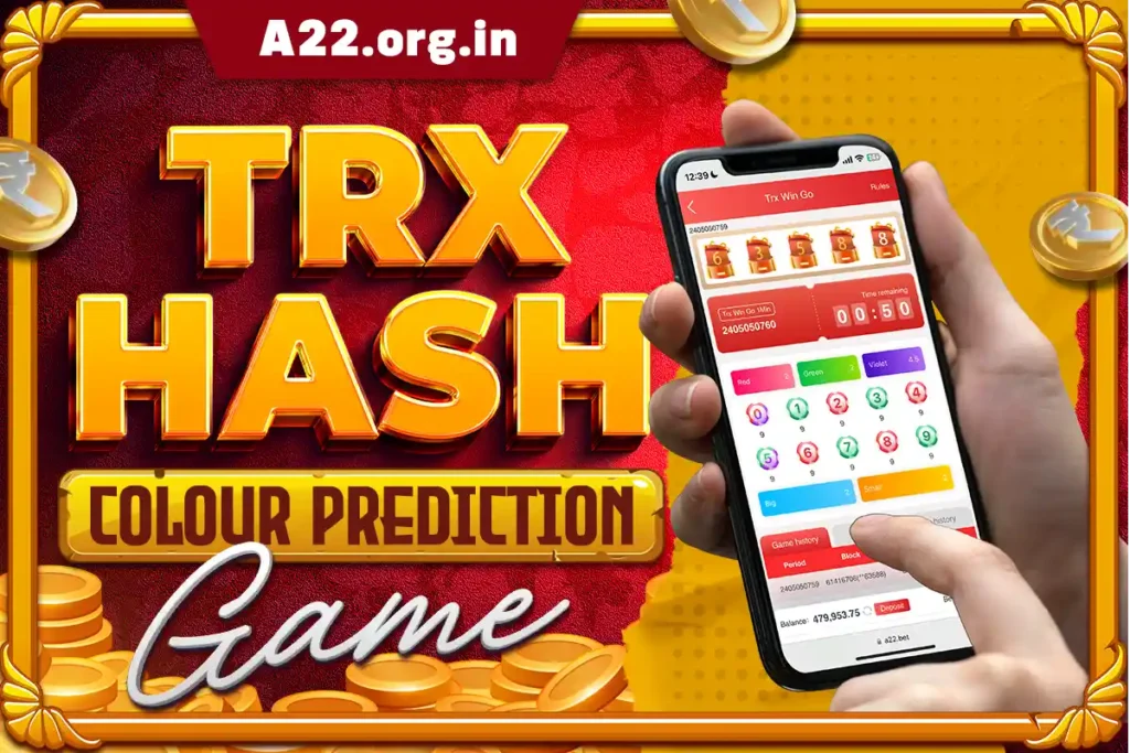 A22com trx hash colour prediction Game