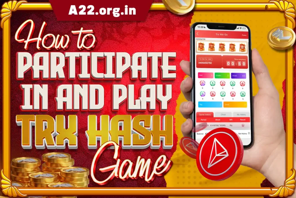 how to participate in and play trx hash games